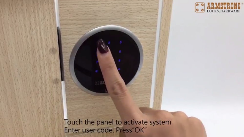 ARMSTRONG ELEKTRONISCHE PASSWORT LOCK ANWEISUNG